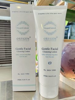 韓國 Oxygen Ceuticals Gentle Facial Cleansing Lotion 注氧洗面乳 250ml・可作卸妝用