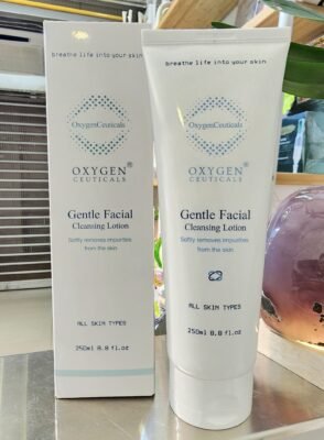 韓國 Oxygen Ceuticals Gentle Facial Cleansing Lotion 注氧洗面乳 250ml・可作卸妝用