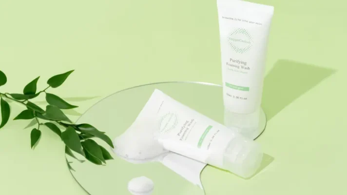 oxygen ceuticals purifying foaming wash ・HOMEPLUABEAUTY ・有效去除面上的殘留物與污垢