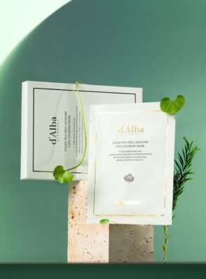 d'Alba植萃急救舒緩水光面膜・急速修復補水