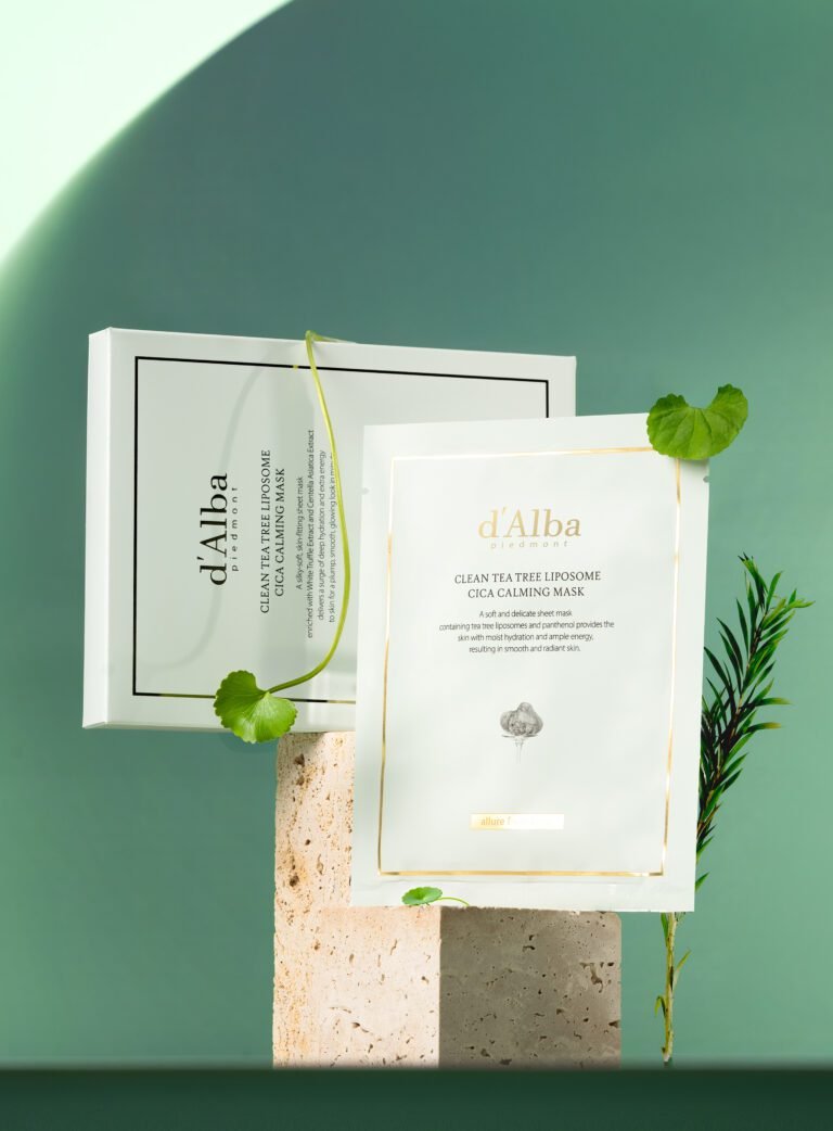d'Alba植萃急救舒緩水光面膜・急速修復補水