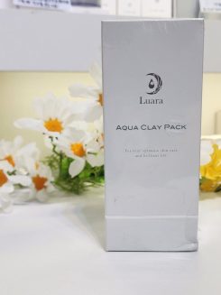 日本 LUARA AQUA CLAY PACK 深層清潔面膜 120g