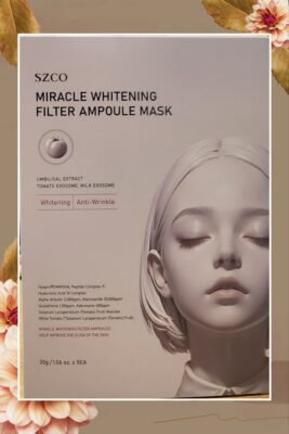 SZCO Miracle 白蕃茄面膜 1盒5片