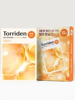 Torriden維他命C亮白安瓶面膜10片