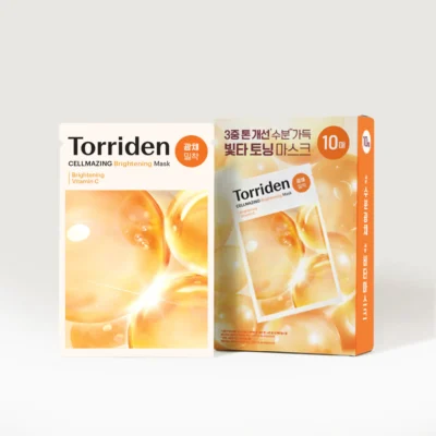 Torriden維他命C亮白安瓶面膜10片