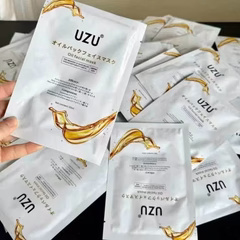 日本UZU 水油雙效油敷水光面膜 10片