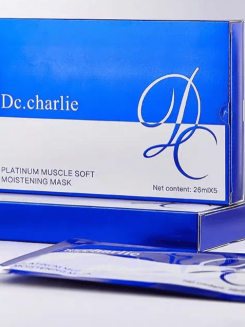 英國Dc.charlie 鉑肌修護水份面膜5片