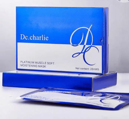 英國Dc.charlie 鉑肌修護水份面膜5片
