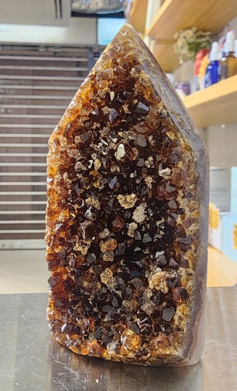 蕉糖深黃水晶