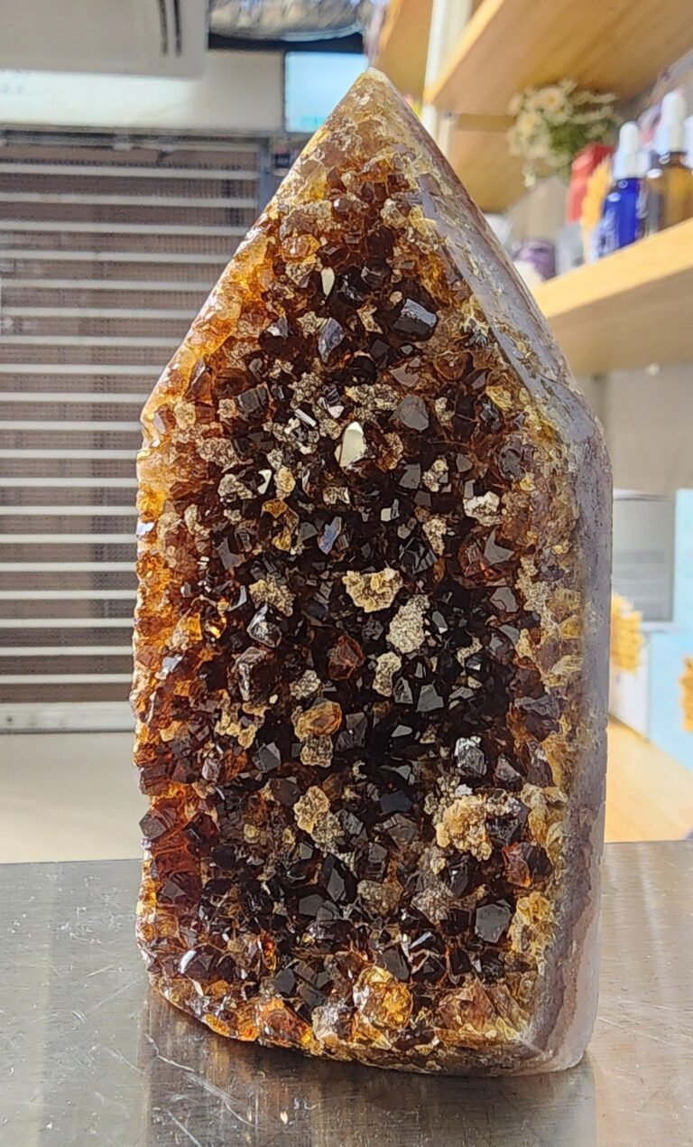 蕉糖深黃水晶