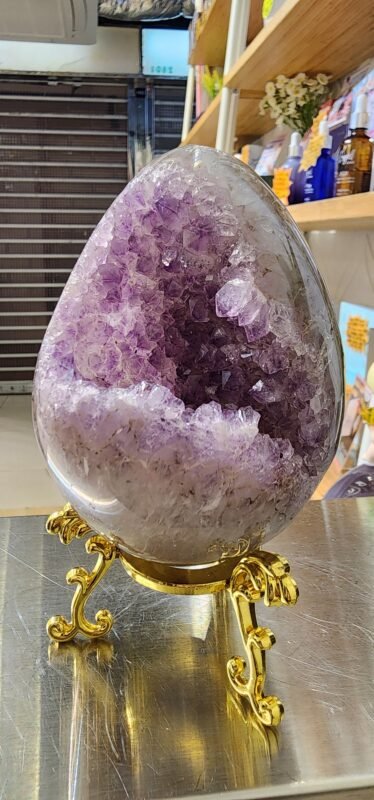薰衣草紫水晶龍蛋