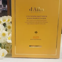 d’Alba Vita Toning Mist Serum & Niacinamide 5% Mask
