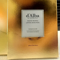 🌟 d’Alba 白松露緊緻提升面膜4片