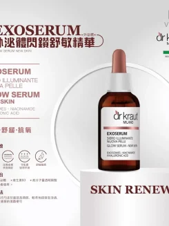意大利🇮🇹Dr Kraut EXOSERUM 外泌體閃鑽舒敏精華